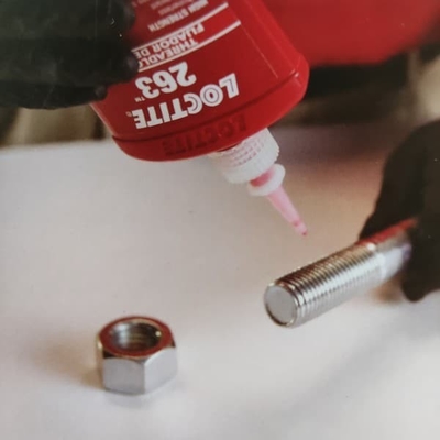 Henkel Loctite 263 υψηλής αντοχής πράκτορας κλειδώματος βιδών Threadlocker