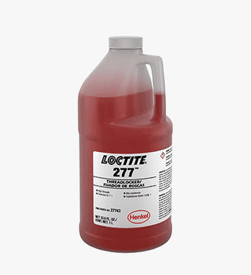 50ml 250ml 1000ml Loctite 277 πράκτορας κλειδώματος Threadlocker υψηλής αντοχής
