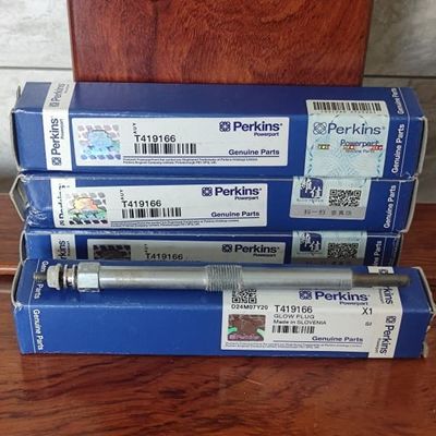 Ηλεκτρικό 12V Perkins βούλωμα θερμαστρών βουλωμάτων πυράκτωσης T419166 3054C Perkins